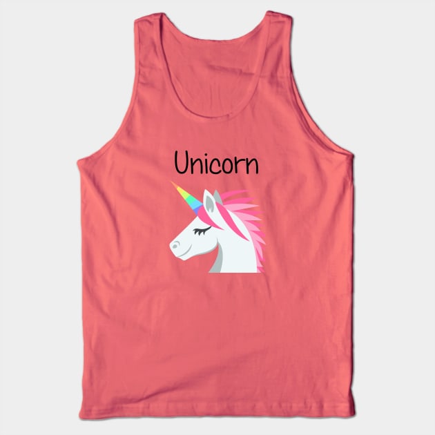 Uni Unicorn Tank Top by EclecticWarrior101